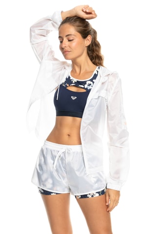 Coupe-vent à capuche Active - Blanc - Roxy