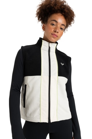 Veste sans manches polaire - Noir et blanc - Roxy