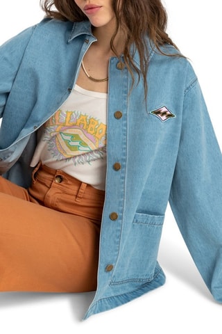 Veste relaxed en jean - Bleu - Billabong