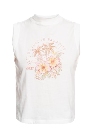 Top en coton biologique - Blanc - Roxy