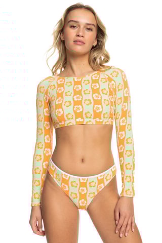 Crop top de surf - Vert d’eau - Roxy