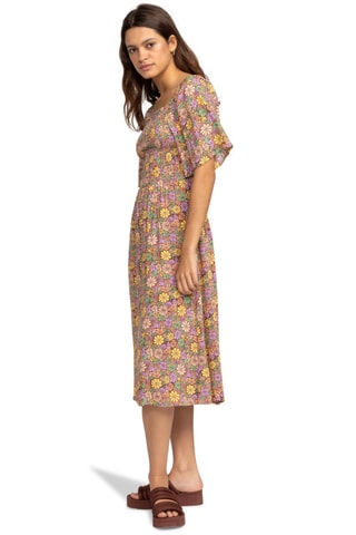 Robe midi - Marron - Roxy