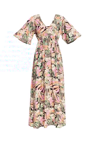 Robe longue - Noir et blanc - Roxy