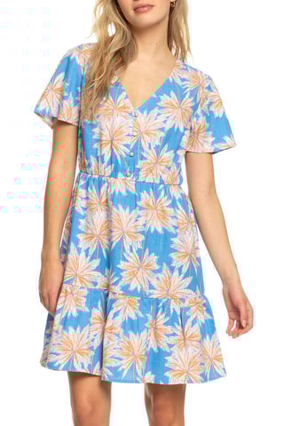 Robe volantée 
Bleu - Roxy