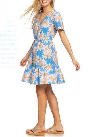 Robe volantée 
Bleu - Roxy