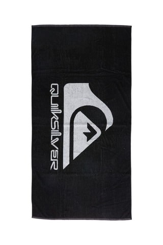 Serviette de plage en velours - Noir - 160 x 80 cm - Quiksilver