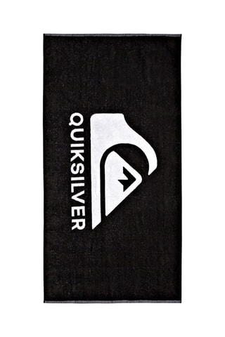 Serviette de plage en velours - Noir - 160 x 80 cm - Quiksilver