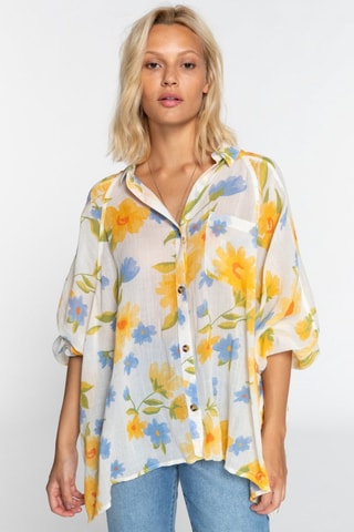 Chemisier oversize - Blanc - Billabong