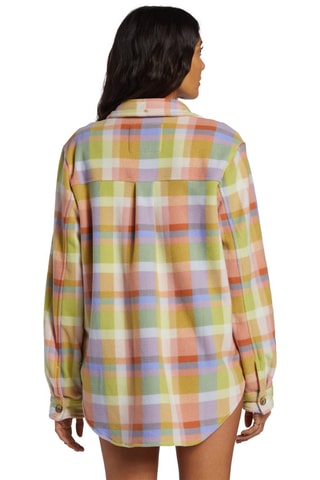 Surchemise - Violet et vert - Billabong