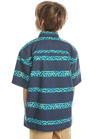 Chemise en coton biologique - Bleu - Quiksilver