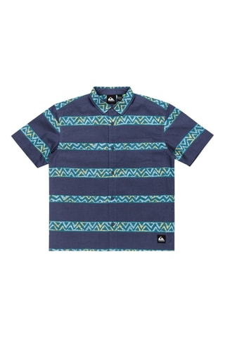 Chemise en coton biologique - Bleu - Quiksilver