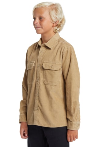Surchemise en velours - Beige - Quiksilver