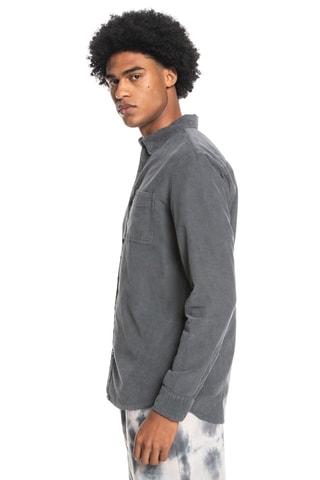 Chemise regular en velours - Noir - Quiksilver