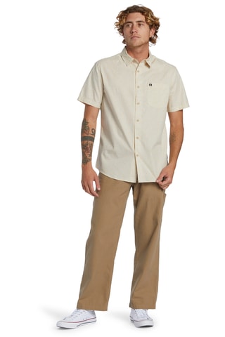 Chemise regular en coton biologique - Blanc - Quiksilver