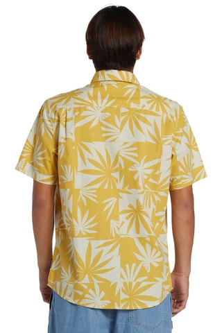 Chemise regular en coton biologique - Jaune - Quiksilver