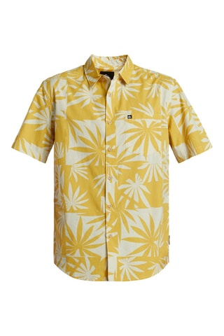 Chemise regular en coton biologique - Jaune - Quiksilver