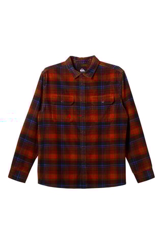 Chemise regular en velours - Marron - Quiksilver