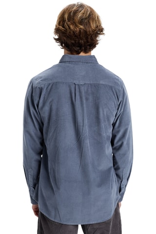 Chemise regular en velours - Gris foncé - Quiksilver