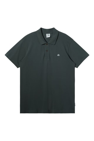 Polo regular en coton biologique - Noir - Quiksilver