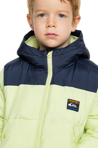 Doudoune à capuche - Vert clair - Quiksilver