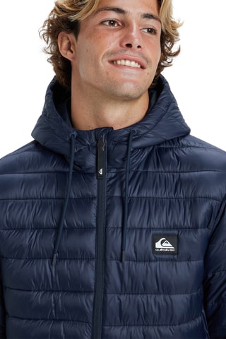 Doudoune à capuche - Bleu marine - Quiksilver
