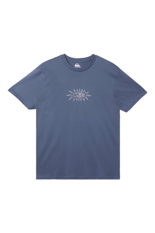 T-shirt regular en coton biologique - Indigo - Quiksilver