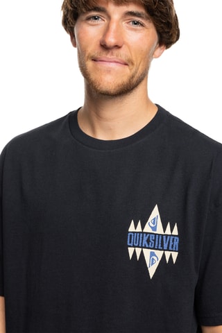 T-shirt oversize en coton biologique - Noir - Quiksilver