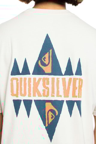 T-shirt oversize en coton biologique - Blanc - Quiksilver