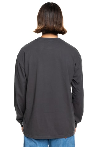 T-shirt oversize en coton biologique - Noir - Quiksilver