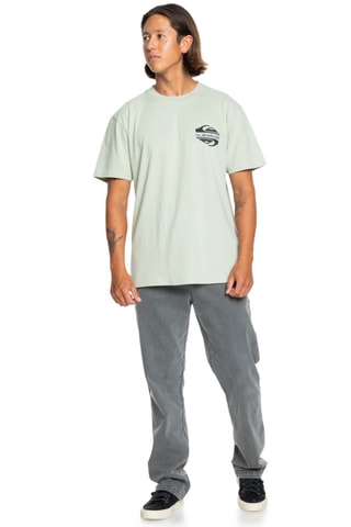 T-shirt regular en coton biologique - Vert d’eau - Quiksilver