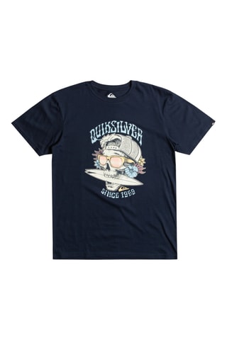 T-shirt regular - Bleu - Quiksilver