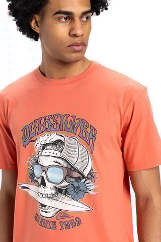 T-shirt regular - Rose - Quiksilver
