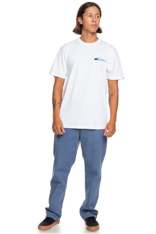 T-shirt regular - Blanc - Quiksilver