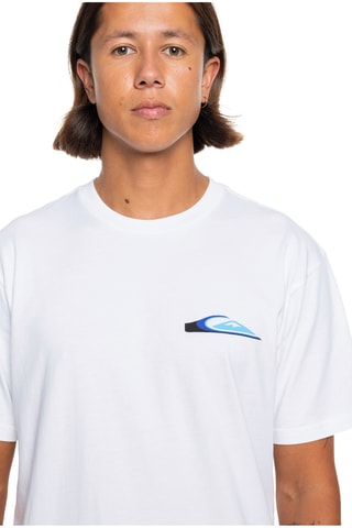 T-shirt regular - Blanc - Quiksilver