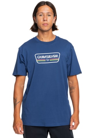T-shirt regular - Indigo - Quiksilver