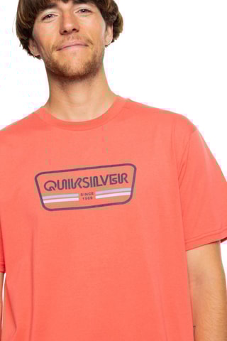T-shirt regular - Rose - Quiksilver