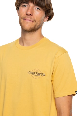 T-shirt regular - Jaune - Quiksilver