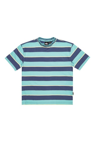 T-shirt en coton biologique - Bleu - Quiksilver