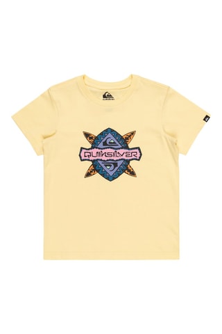 T-shirt regular - Jaune - Quiksilver