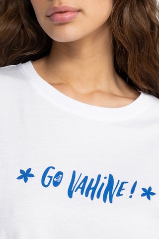 T-shirt en coton biologique - Blanc - Roxy