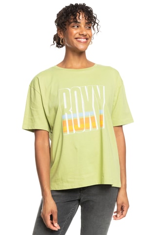 T-shirt en coton biologique - Vert - Roxy