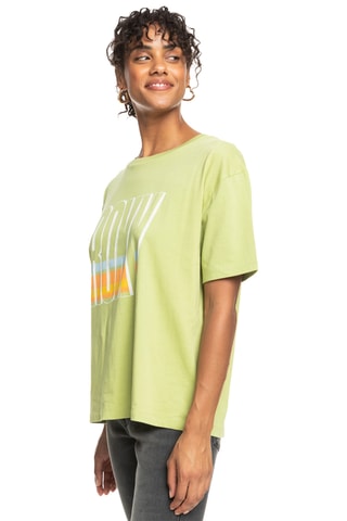 T-shirt en coton biologique - Vert - Roxy