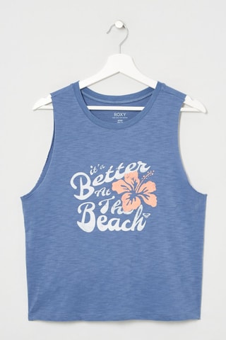 T-shirt sans manches - Bleu - Roxy