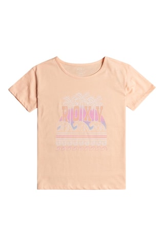T-shirt en coton biologique - Rose - Roxy