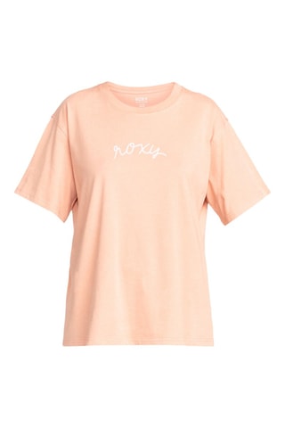 T-shirt oversize en coton biologique - Saumon - Roxy