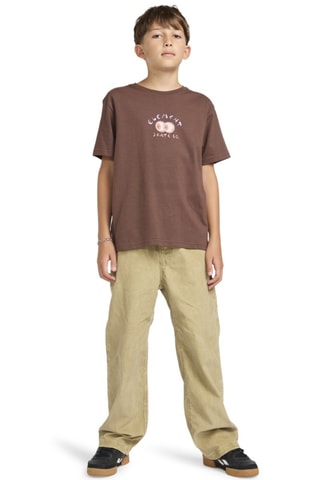 T-shirt en coton biologique - Marron - Element
