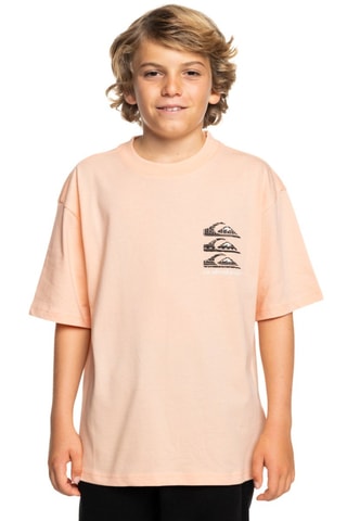 T-shirt en coton biologique - Rose - Quiksilver