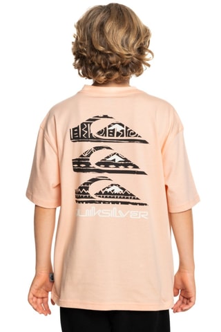 T-shirt en coton biologique - Rose - Quiksilver