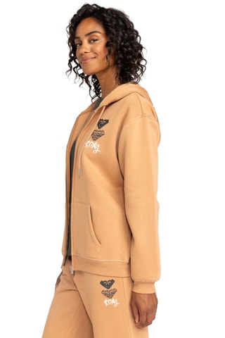 Sweat à capuche - Camel - Roxy