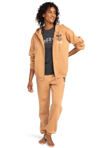 Sweat à capuche - Camel - Roxy